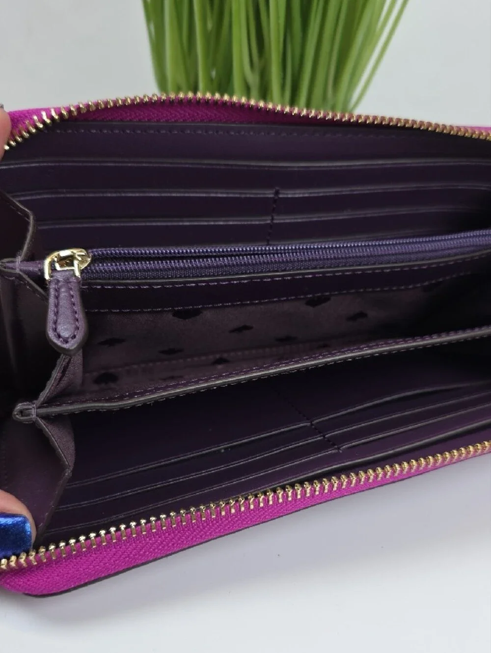 kate spade zip around